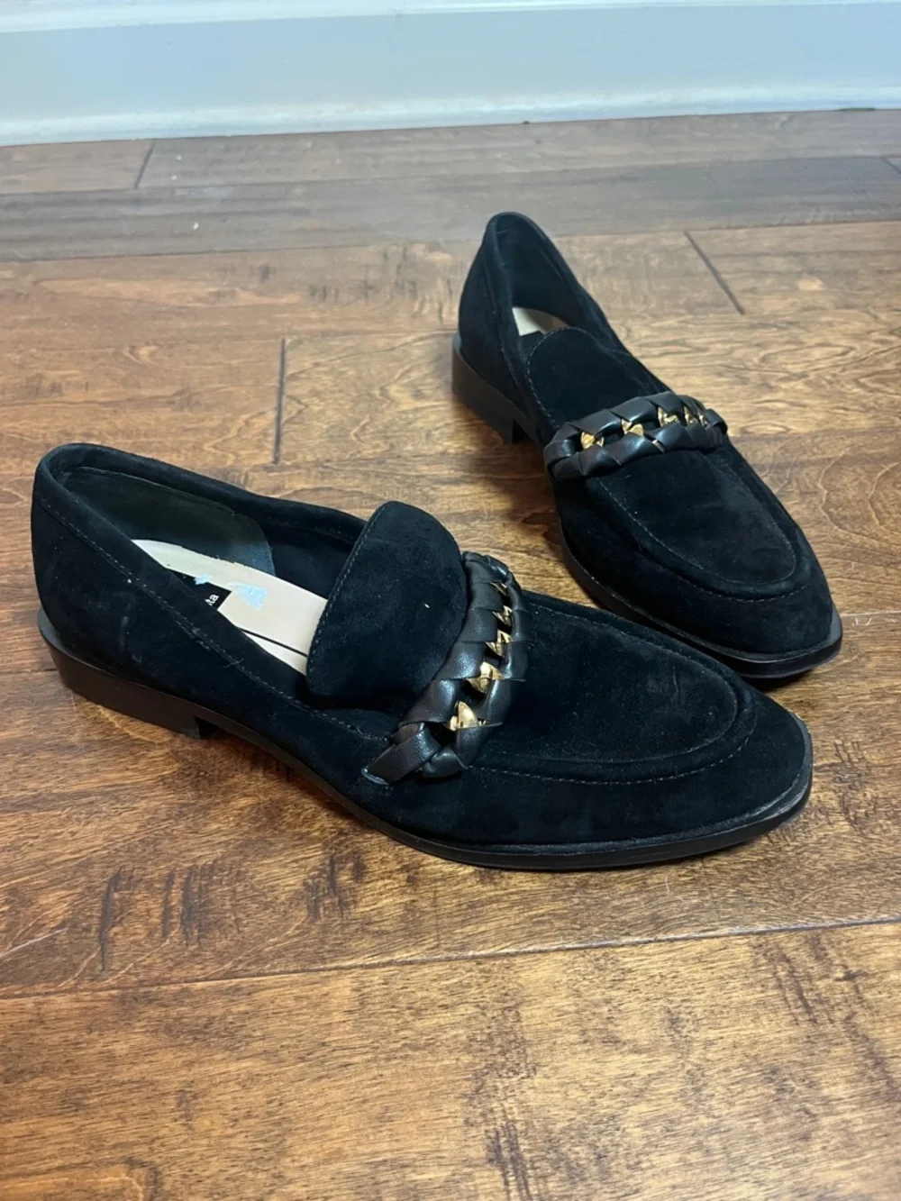 Dolce Vita Sallie Onyx Suede loafers, size 8